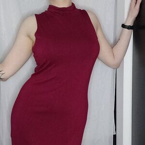 Bluenotes Maroon Dress